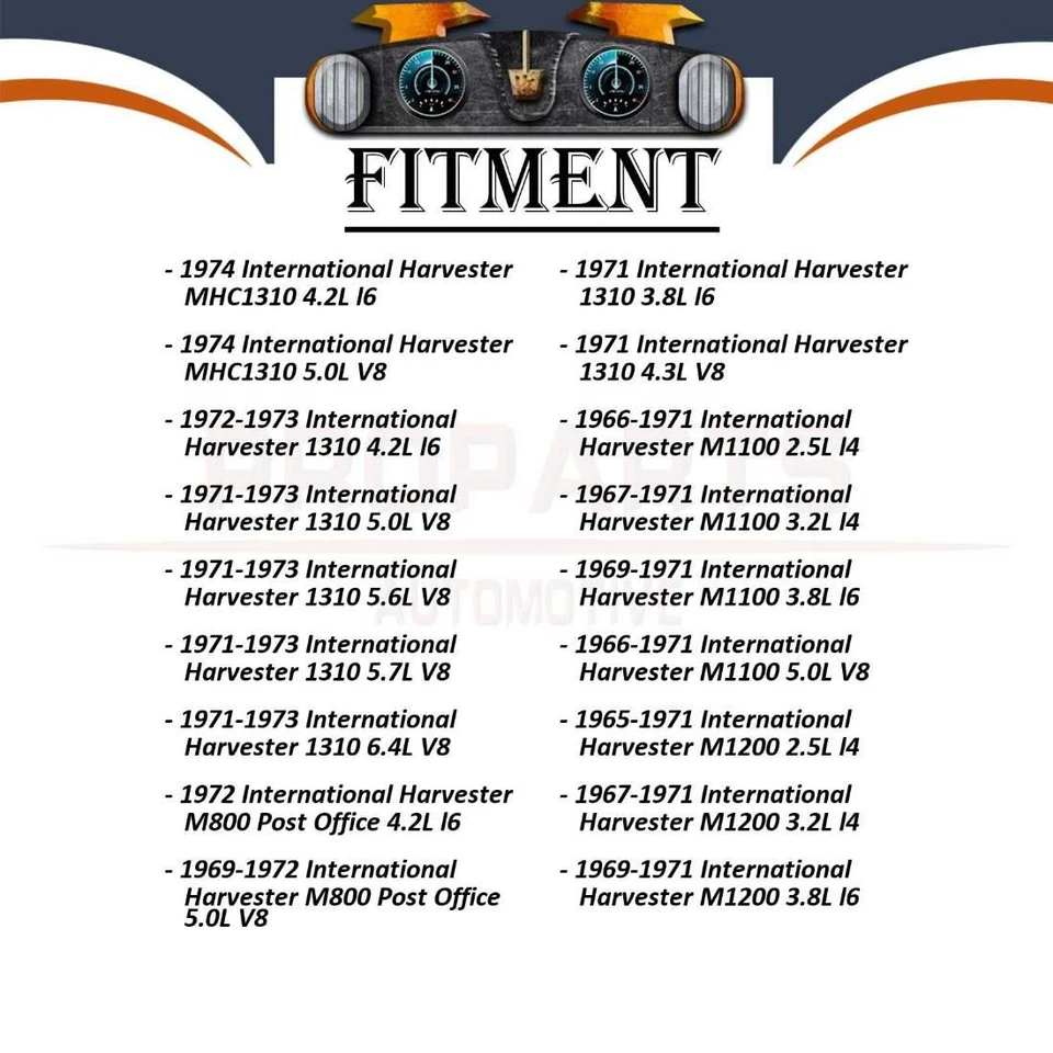 Manguera hidráulica de freno delantero Sunsong 2X para International Harvester 1950-1974 Foto 2 de 4