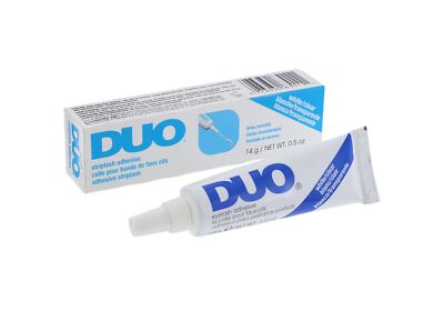 DUO Waterproof Eyelash Adhesive - 14g/0.5oz striplash Clear (Large, blue)