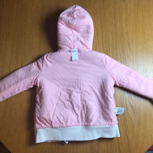 Girls Reversible Hoodie Snuggly Bunny Little Lamb 4T EUC - Picture 5 of 7