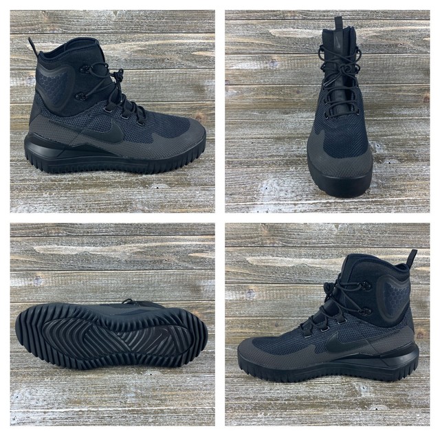 nike air wild mid triple black