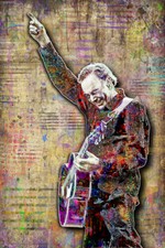 NEIL DIAMOND 24x36inch Tribute Poster Neil Diamond Print Free Shipping Us