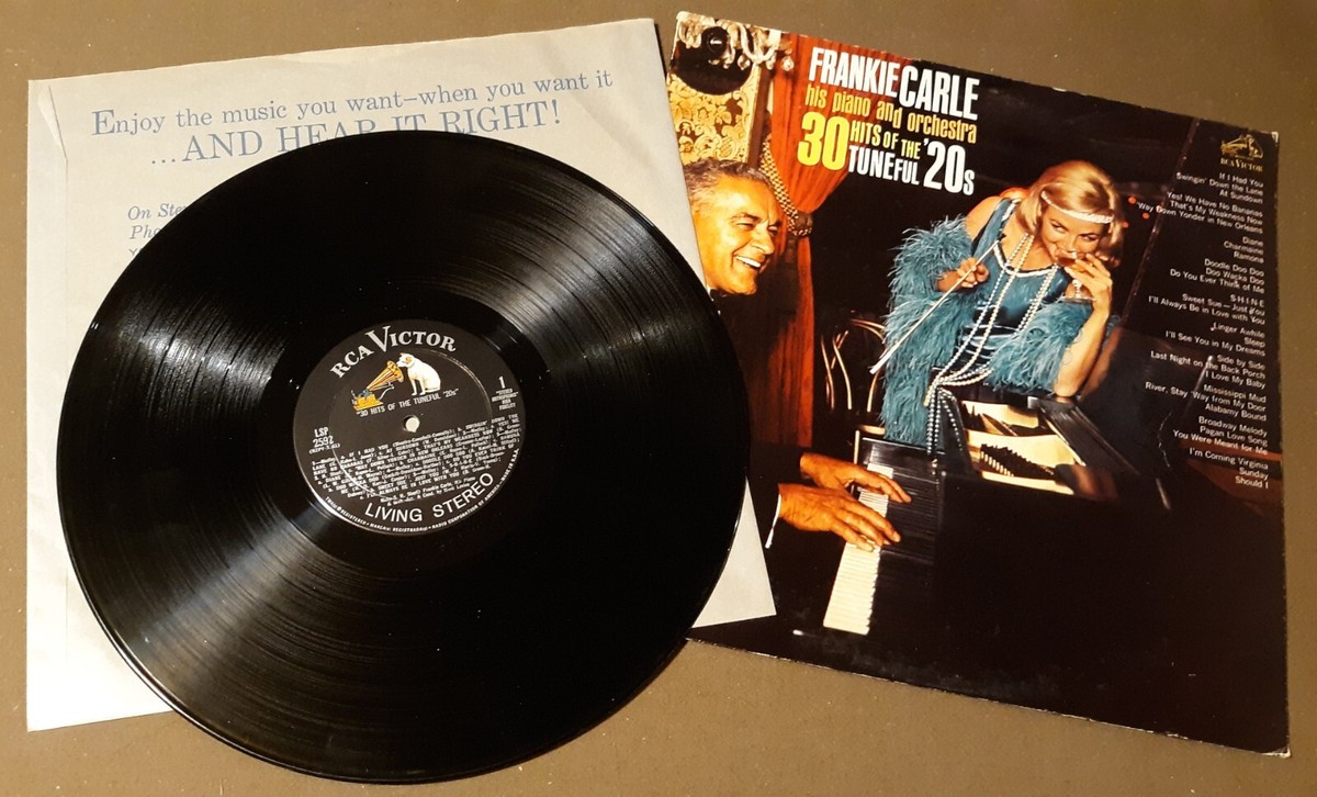 Frankie Carle 30 Hits of the Tuneful 20's by RCA Records 33rpm