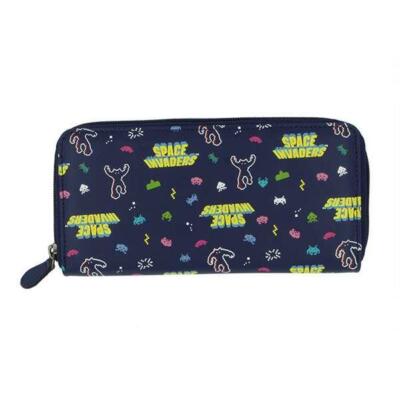 Videospiel Space Invaders Geldbörse Retro Arcade Gaming Alt Schule Geek