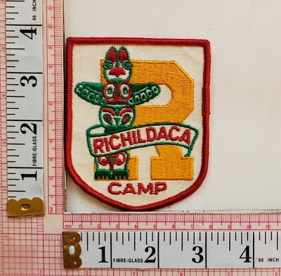 Richildaca Camp Kettleby, Ontario Travel Vacation Holiday Patch Crest