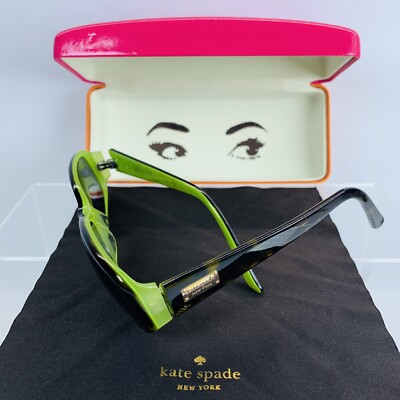Kate‎ Spade Paxton N/S Sunglasses 0DV2 53-16 130 Tortoise Green Women Kate Spade Paxton Sunglasses | eBay main image 3