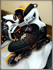 K2 Inline Skates ALEXIS 80 Gr.36,5 Inliner UK4 black/orange Freizeit 30E0874
