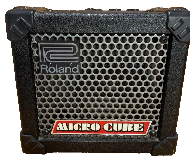 Roland Micro Cube N225 Guitar Amp w/ Mic Input – Compact Portable