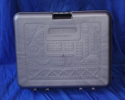 Erector Building Set Special Edition Double Layer Case w/ Tested Motor & Pieces 