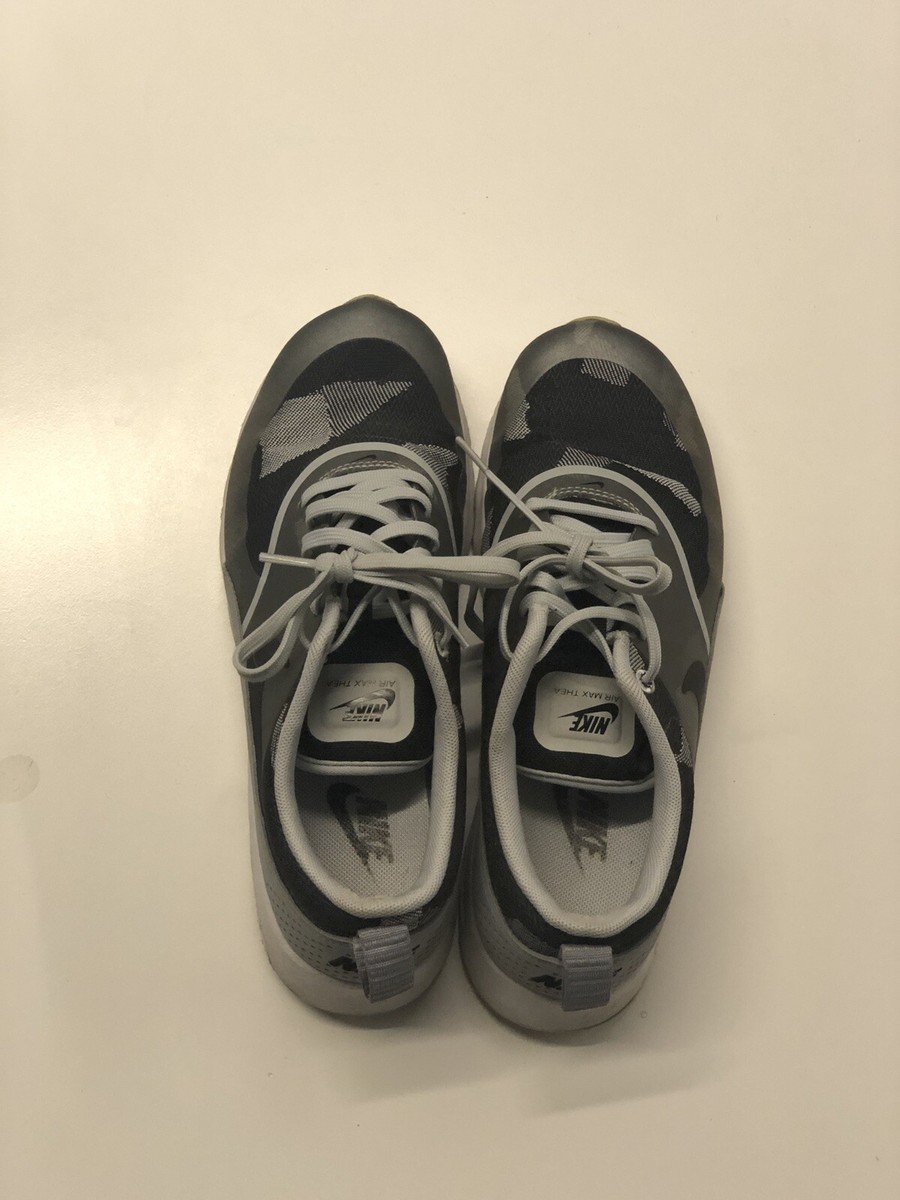 Nike Air Max Thea size Grey/black/white UK4.5 | eBay UK