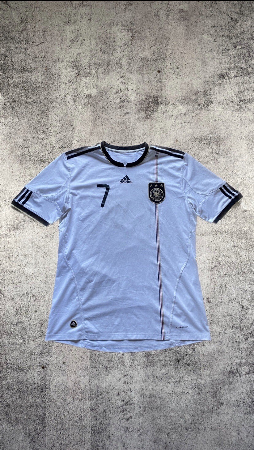 Vintage Adidas Germany Schweinsteiger Home Football Soccer Jersey Men's Size XL