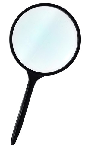Magnifying Glass 100mm Unbreakable Plastic Mount With Handle Eisco magnifying-glass-100mm-unbreakable-plastic-mount-with-handle-eisco