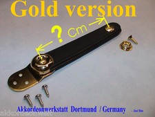 Bellows holder, bellows strap, accordion bellows spare parts accordion bellows straps, gold