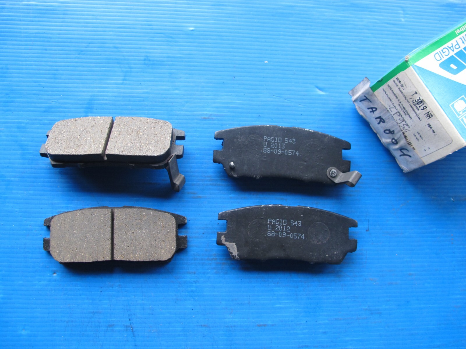 Plaquettes de freins arrière Pagid anti-bruit pour Mitsubishi Montero