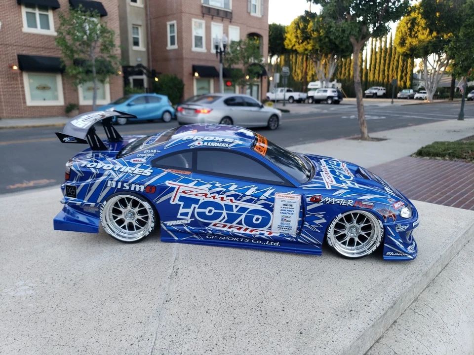 200mm 1/10 Custom Paint S15 4Tec-2 drift RDS HPI Apex2 MST TT02 Body Only - Image 3 of 4
