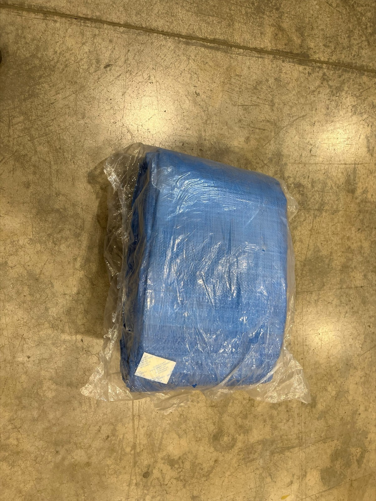 30' x 50' Heavy Duty blue woven poly tarp Gogoanime