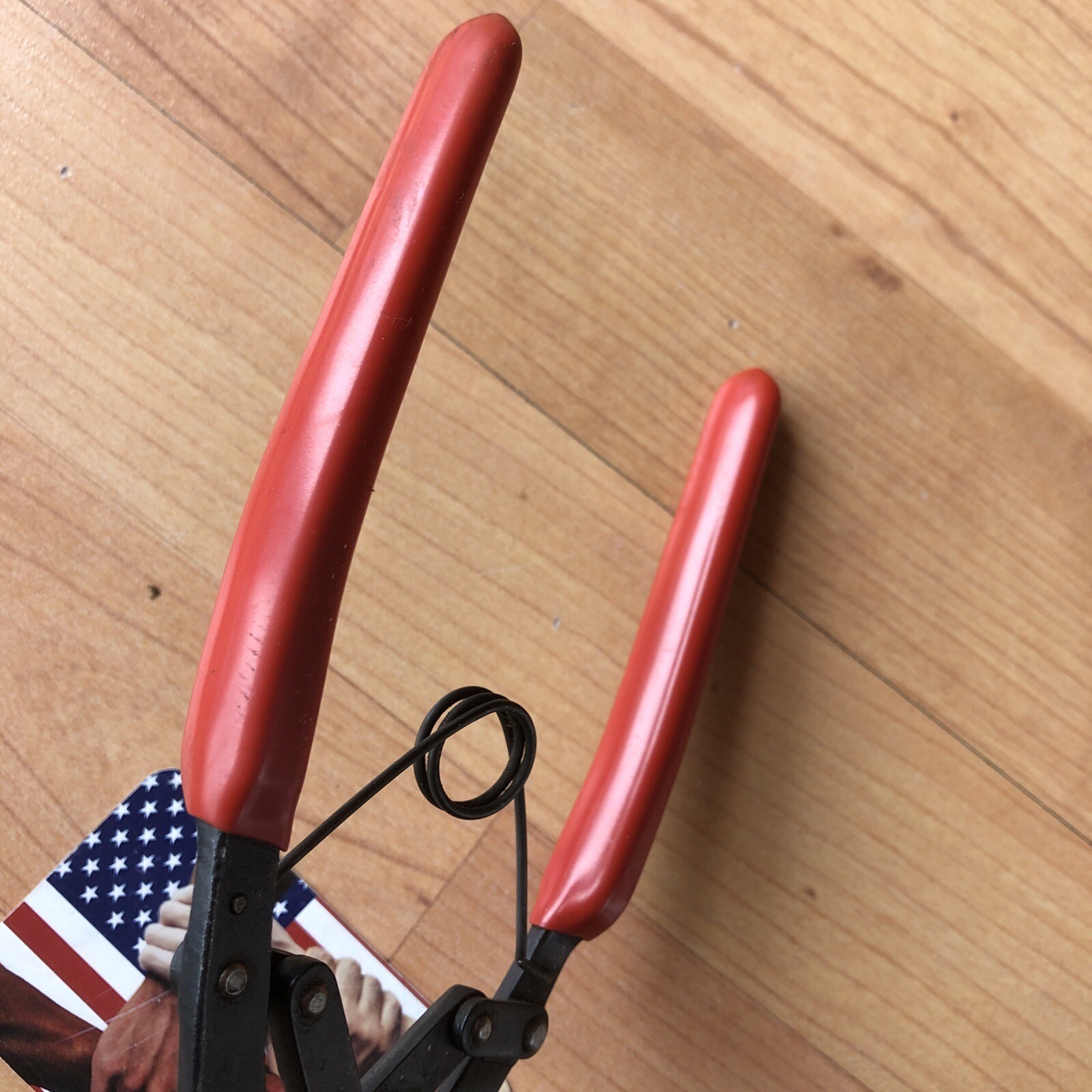 Snap On Tool USA XL 10" Spring Loaded Transmission Snap Ring Pliers