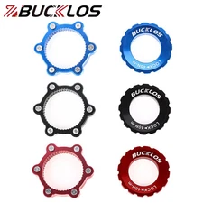 BUCKLOS Disc Brake Centerlock Adapter Ring for Bike Rotor Centerlock to 6 Bolts