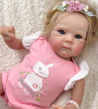 Lifelike 18“ Reborn Baby Dolls Feeding Kit Real Baby Dolls Newborn Toddler Doll
