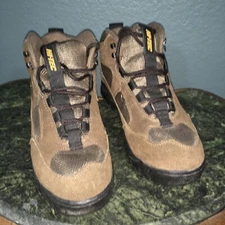 Hi Tec Sierra Lite Men's Lace Up Hiking Shoes, Tan/Gold Brown, Size 10 