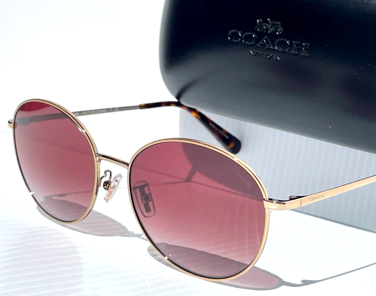 Coach Signature Round Sunglasses - Ruby $_57.PNG?set_id=880000500F main image 4
