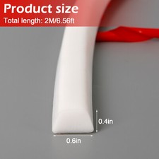 2/5M Shower Threshold Water Barrier Floor Barrier Seal Strip Water Stopper UK