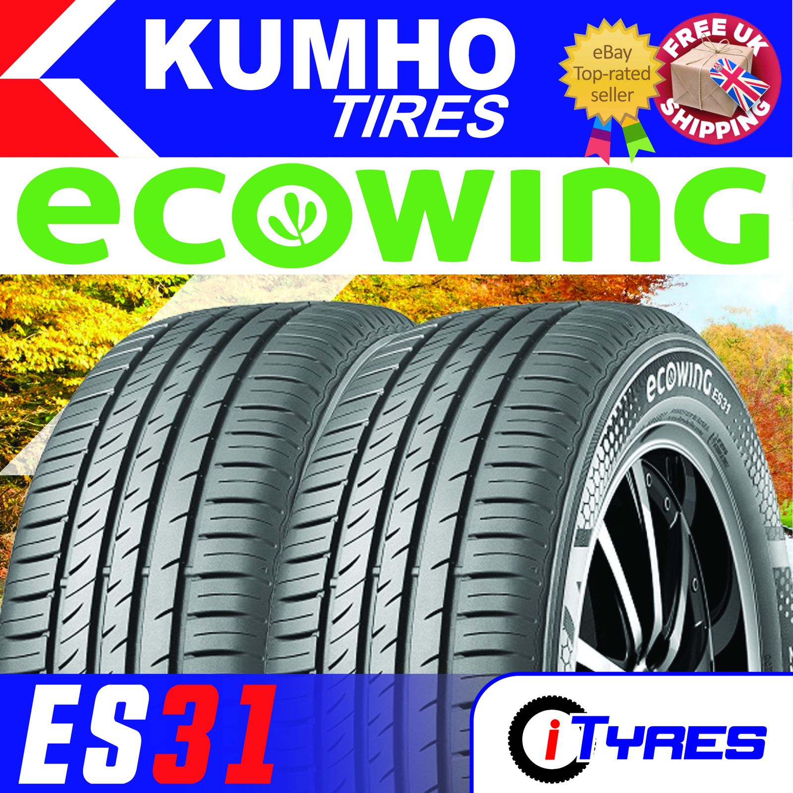 Pneumatici Estivi Kumho ES31 - 165/65R14 Per Auto - Foto 7