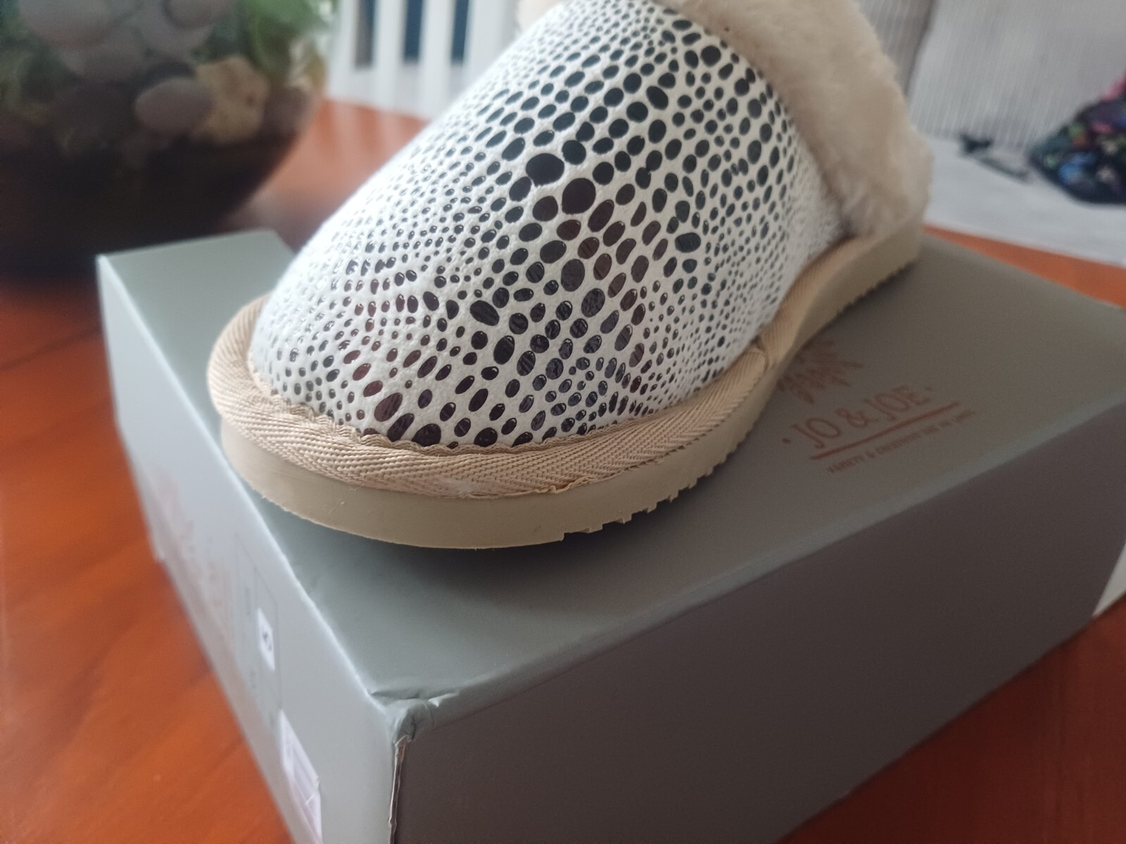 PANTOFOLA D’ORO Pantofole beige taglia 3 4 adulti oro nero JO&JOE