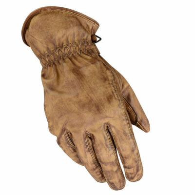 Cafe Racer Motorrad Lederhandschuhe, Herren Lederhandschuhe
