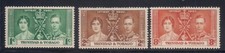 Trinidad & Tobago    1953    Sc # 47-49    Coronation    MLH    OG