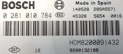 Calculateur Renault DCI Bosch EDC15C13 – Référence 0281012055, Reprogrammé Vierge