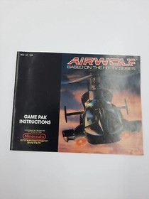 Airwolf Nintendo NES Completo En Caja CIB EXCELENTE ESTADO CIB USADO EN EXCELENTE ESTADO 