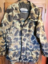 Cabela's Goretex Jacket Mens L Large Frog Skin Camouflage USA MADE Camo Nylon