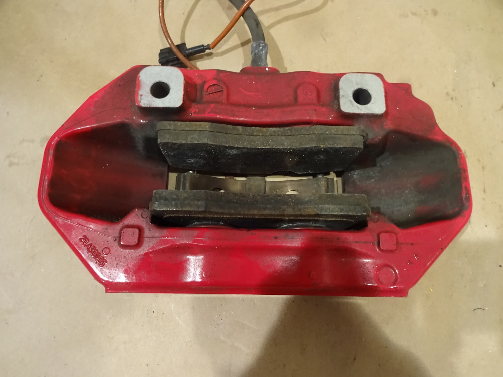 Ferrari California - LH Rear Brake Caliper Red- P/N 294804