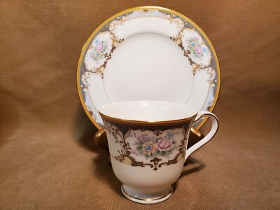 RARE Mikasa Hathaway - Footed Cup and Bread Plate