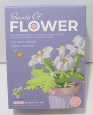 Beauty of FLOWER Set of Plastic Blocks Pcs. 189 No. 7225 Flower Kit - NEW