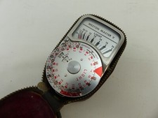 (RefJOH2) Weston Master V light meter in case (tatty needs repair)