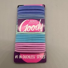 Goody Ouchless Damage-Free Elastic Hair Ties 28ct Ea Multicolor BRAND NEW