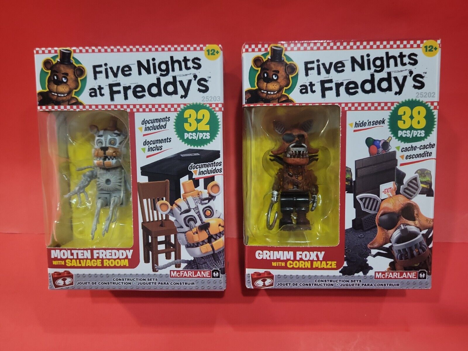 FNAF Five Nights at Freddy's McFarlane Construction 25203 Molten