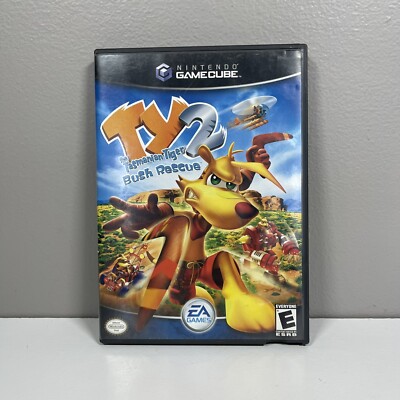 Ty the Tasmanian Tiger 2 Bush Rescue (Nintendo GameCube, 2004) Manual CIB Tested