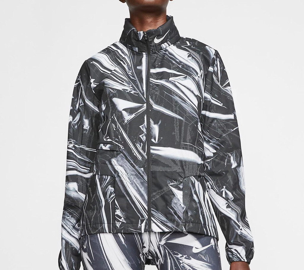Nike ランニングジャケット S Nike | Full-Zip Running Jacket | Black | Small | eBay