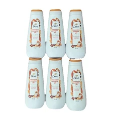 6x Dove Holiday Treats Body Wash Cinnamon Pumpkin Pie Limited Edition 11oz