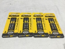 DEWALT DWA2PH2-2H MAX FIT 2 PHILLIPS POWER BITS BRAND NEW PACKS OF 8 IN TOTAL