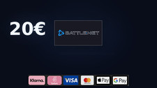BATTLENET 20&euro; Gutschein Gutscheincode Geschenk Guthaben Code Versand inhlb 5 Min