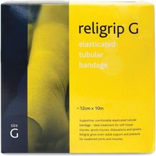 Reliance Medical 10 m Size G Religrip Elasticated Tubular Bandage