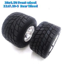 10x4.50-5 or 11x7.10-5 Tire 3 Bolt Wheel Rim for Racing Go Kart Trike Drift Quad