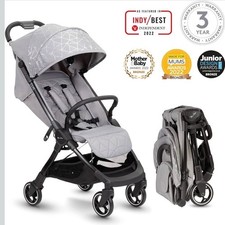 silver cross click stroller pram in grey 2022 - used but good condition