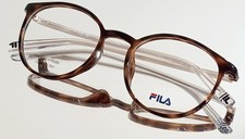 Originale FILA VFI201 COL. 0978 Eyeglasses HAVANA New Plastic 50-19-145