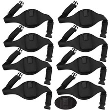 8 Pack Mic Belt Wireless for Theatre Neoprene Microphone Holder with Anti Dro...