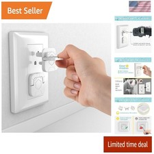 Baby-Proof Outlet Covers 32 Pack - Child Safety Electric Plug Protectors