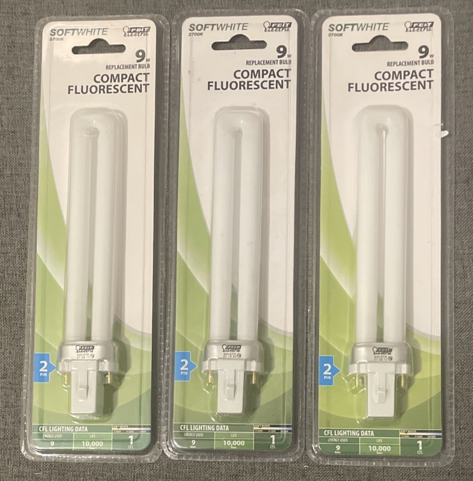 Soft White 2 Pin 1 Cfl
